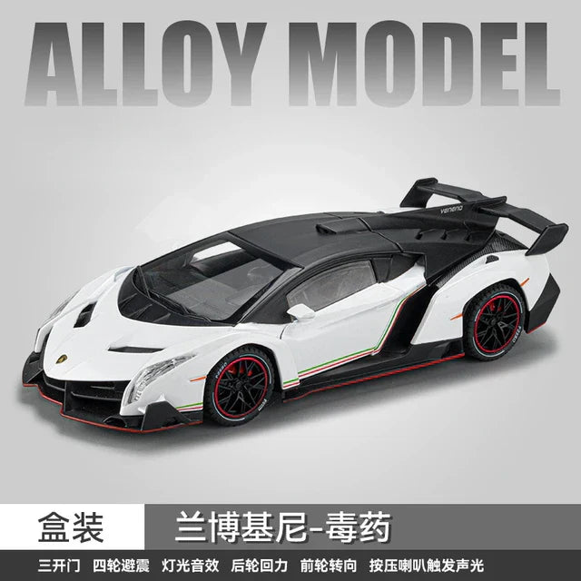 1:24 Diecast Lamborghini Veneno Model Car