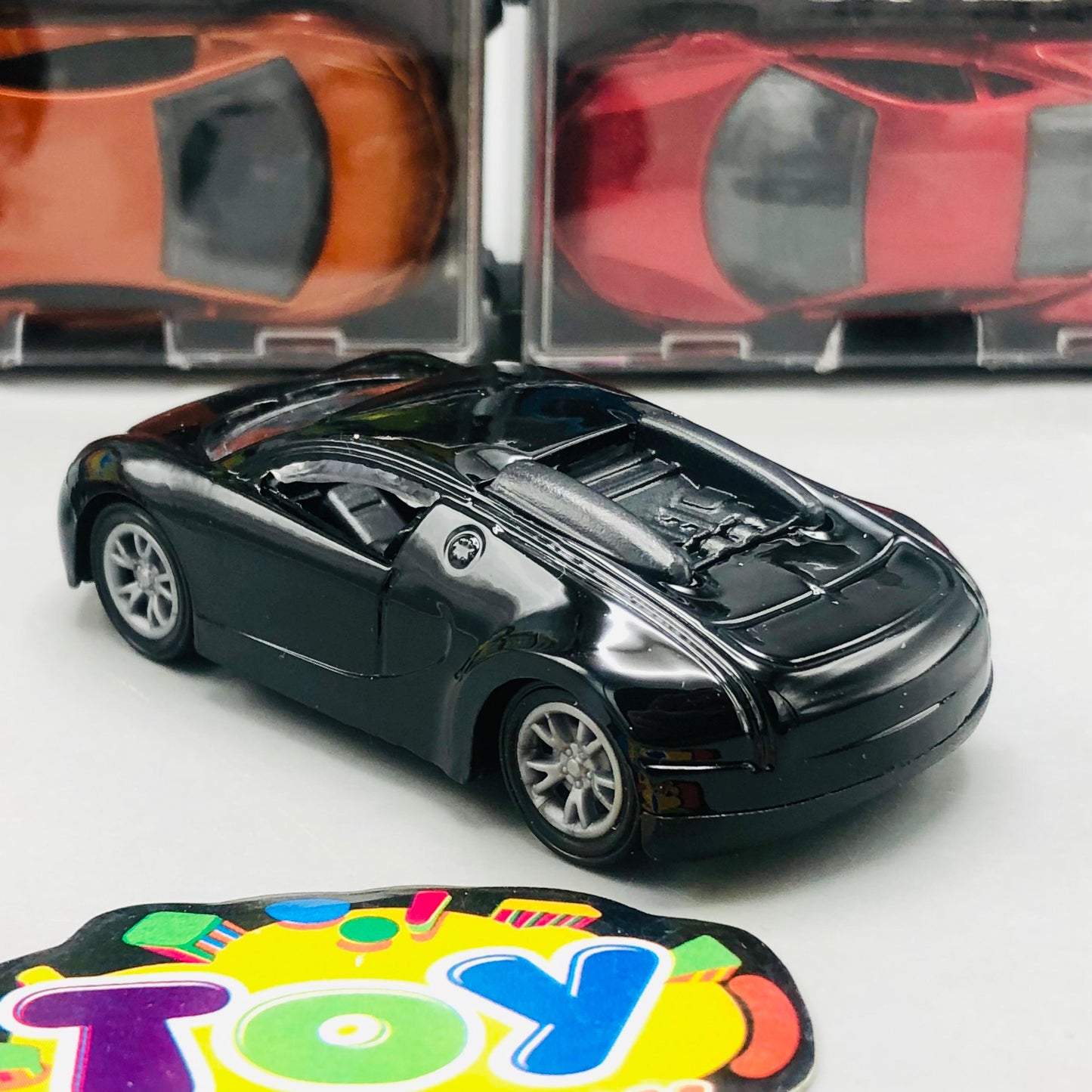 18Pcs Mini Diecast Pullback Cars With Display Box